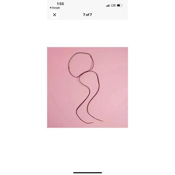 Rachel Zoe Jen Atkin x Chloe + Isabel Headwrap Choker Necklace Belt NEW - Picture 6 of 10